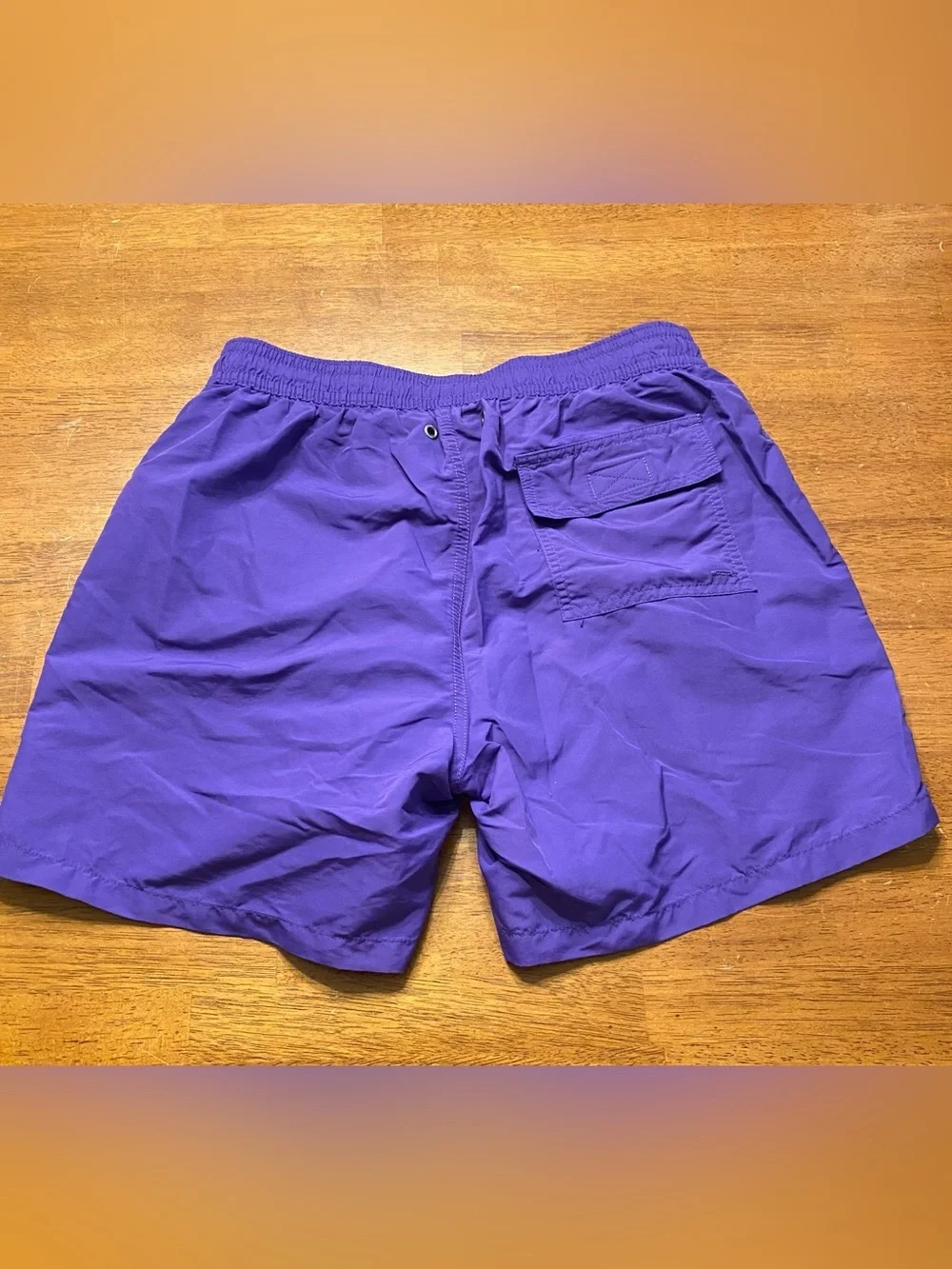 Polo by Ralph Lauren Purple Swim Trunks